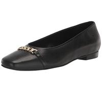 Trotters Women's Harmony Ballet Flat, Black, 8 UK