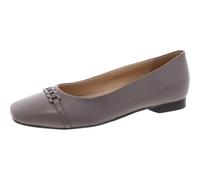 Trotters Women's Harmony Ballet Flat, Grey, 5 UK Wide