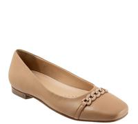 Trotters Women's Harmony Ballet Flat, Nude, 11 Narrow