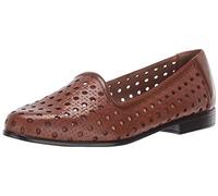 Trotters Women's Liz Open Weave Ballet Flat, Brown, 5.5 UK
