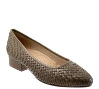 Trotters Women's Loafer/Slipon Pump, Olive, 8 Narrow