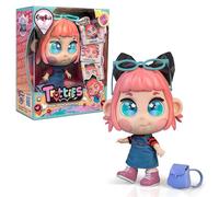 Trotties Emoti Eyes Sophie, Multicoloured, Travel Dolls from the Animated Cartoon Series, with Accessories, Gift for Girls and Boys Age 3 and Above