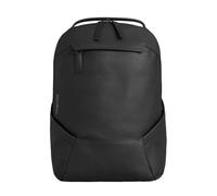 Troubadour Apex Leather Backpack - 22L Innovative Waterproof Leather Laptop Backpack Fits Up to 17" - Ergonomic Design for Ultimate Comfort and Function - Black