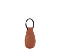 Troubadour Canopy Leather Keychain | Compatible with Apple AirTag | Tan | Moulded Leather Protection | Swivel Clip | Keyring | Tether Point | Vegetable-Tanned Leather | LWG Gol