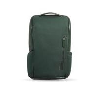 Troubadour Pioneer Backpack 3.0-23L Premium Everyday Bag with Padded Laptop Section, Ventilated Shoe Compartment & Sustainable Waterproof Material - Lightweight Comfort Design - Obsidian Green