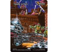 Trouble in Pairs (Borderless Source Material Foil) | Teenage Mutant Ninja Turtles Source Material