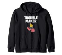 Trouble Maker Zip Hoodie