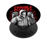 Trouble Makers Mischief Gangsta Streetwear PopSockets Adhesive PopGrip