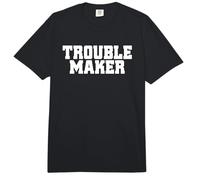 Troublemaker Stress My Name is Trouble Maker Comfort Colors Adult Heavyweight T-Shirt