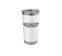 TroubleMind Doing Dumb, Funny Sarcastic Stainless Steel Insulated Tumbler