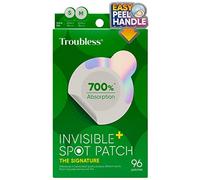 Troubless Invisible Pimple Spot Patch - 96 Ultra Thin Acne Patches - Easy Peel - 2 Sizes