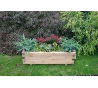 Trough Planter Garden Forest Agen Low Level Wooden, Patio Plant, Herb Bed