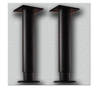 Trough Support Leg， 2 Pcs Adjustable Support Legs for Sink Cabinet Furniture Sofa LegDrill Free Undermount Basin Brackets(Black,H 72 110cm(30" 43"))