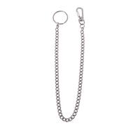 Trouser Chain, Silver Hip Hop Rock Chains, Multilayer Hip Hop Punk Chain with Lobster Clasps for Jeans, Trousers and Skirts, Belt Chain, Punk Belt Chain, Men's Wallet Chain for Men, one size, As