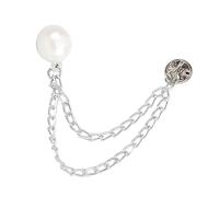 Trouser Clips - Adjustable Decorative Shortening Clips, Metal Button Clip with Chain, for Girls, Teenagers, Trousers, Scarf, Sleeve, Hijab, Scarf, Daily Moves and, Se référer à la description