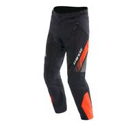 Dainese Drake 2 Air Absoluteshell Motorcycle Textile Pants, black-red, size 44 for Men