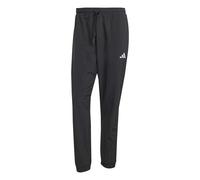 adidas Men's Essentials Small Logo Woven Pants, Black/White, M