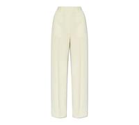 Trousers Admiral, female, Theory, Wide Trousers, Beige, XL, Trousers XL