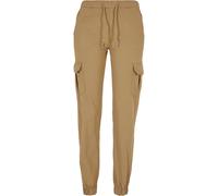 Trousers cargo high waist woman Urban Classics Beige 5XL