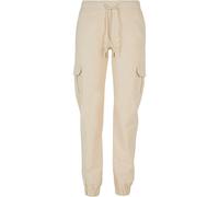 Trousers cargo high waist woman Urban Classics Blanc 4XL