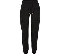 Urban Classics High Waist Cargo Pants Black 2XL Woman