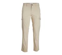Trousers cargo Jack & Jones Tollie Bowie Beige 30x34