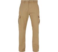 Trousers cargo straight leg Urban Classics Beige 44