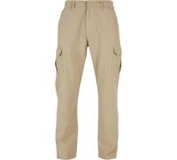 Trousers cargo straight leg Urban Classics Blanc 32