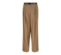 Trousers - female - Dolce & Gabbana - Wide Trousers - Beige - S - Trousers S
