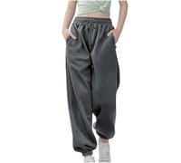 Trousers for Girls Jogging Bottoms Long Training Sweatpants Girls Joggers 13 Years Dark Gray Kids Trousers Cute Clothes for Teen Children Joggers Sports Cuffed Pants
