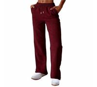 Trousers For Women Petite Joggers For Women Oversized Joggers Size 16 Cuffed Jogging Bottoms Tapered Leg Pleated Front Sweatpants Casual Long Training Trousers With Pockets Cotton Straight Leg Pants