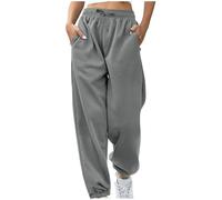 Trousers for Women UK Black Joggers Cuffed Fleece Lined Straight Leg Jogger Size 18 Leopard Print Trousers for Women Ladies Casual Cuffed Joggers Plus Size Clothing