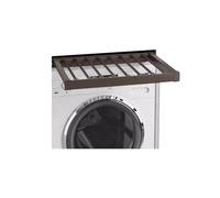 Trousers hanger Multifunctional Trouser Rack,Extendable Pull Out Drawer，Aluminium Alloy Hidden,Space-Saving for Above Washing Machine(610-660mm)