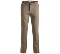 Jack & Jones Men's Jjimarco Jjbowie Sa Noos Trousers – Slim Fit Cotton – Beige W30/L30