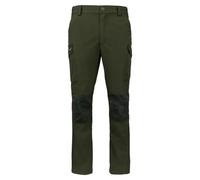 JACK PYKE Men’s Waterproof Trousers - Green Softshell Trousers with Zipped Pockets and Large Belt Loops, Ideal for Hunting, Hiking, Camping, and Outdoor Field Use,Medium