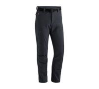 maier sports Men's Oberjoch Therm Hiking Pants, Lined Outdoor Pants, Elastic Trekking Pants Black