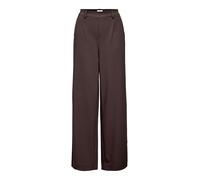Object Women's Objlisa Wide Pant Noos, Seal Brown, 12