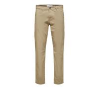 Trousers Selected 175 New Miles Flex Beige 32x32