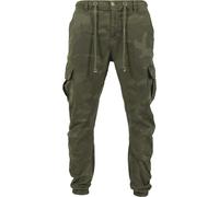 Urban Classics Men's Camo Cargo Jogging Pants Trouser, Sand Camo, 44