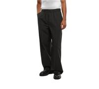 Urban Classics - Loose Seersucker Black - Pants - black - XXL - 100% Cotton XXL