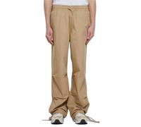 Trousers Urban Classics Wide Poplin Beige 5XL
