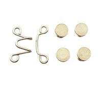 Trousers Waist Tightener Adjustable Button Pins Jeans Buckles Not Sewing Required Trouser Jeans Metal Buckles Pants Clips Trousers Tightener
