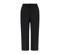 Trousers with 3S side stripes- female- Y-3- Straight Trousers- Black- S- Trousers S