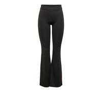 Only Women's ONLFEVER Stretch Flaired Pants JRS NOOS Pants, Black, S/30