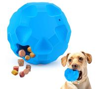 TROUSKAIG Treat Dispensing Dog Toys for Aggressive Chewers Large Breed, Rubber Balls for Dogs Interactive Dog Toys for Boredom to Keep Them Busy, Dog Treat Toy Ball
