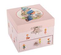 Trousselier - Jeanne Lagarde© Boat - Children Memory - Musical Box - Ideal Children'S Gift - Music Little Night Music By Mozart - Pink - 2 count