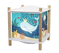 Trousselier - Ocean - Nightlight - Lantern Revolution 2.0 - Cartoon - Musical Star Projector - Music & Evening Stories by Streaming - Crying Detector - Rechargeable Battery - 2 Count