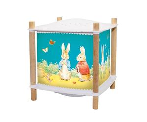 Trousselier - Peter Rabbit© - Nightlight - Lantern Revolution 2.0 - Cartoon - Musical Star Projector - Music & Evening Stories by Streaming - Crying Detector - Rechargeable - 2 Count