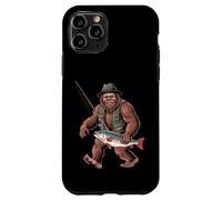 Trout Bigfoot Fisherman Walking Sasquatch Fishing Case for iPhone 11 Pro