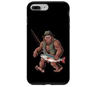 Trout Bigfoot Fisherman Walking Sasquatch Fishing Case for iPhone 7 Plus/8 Plus